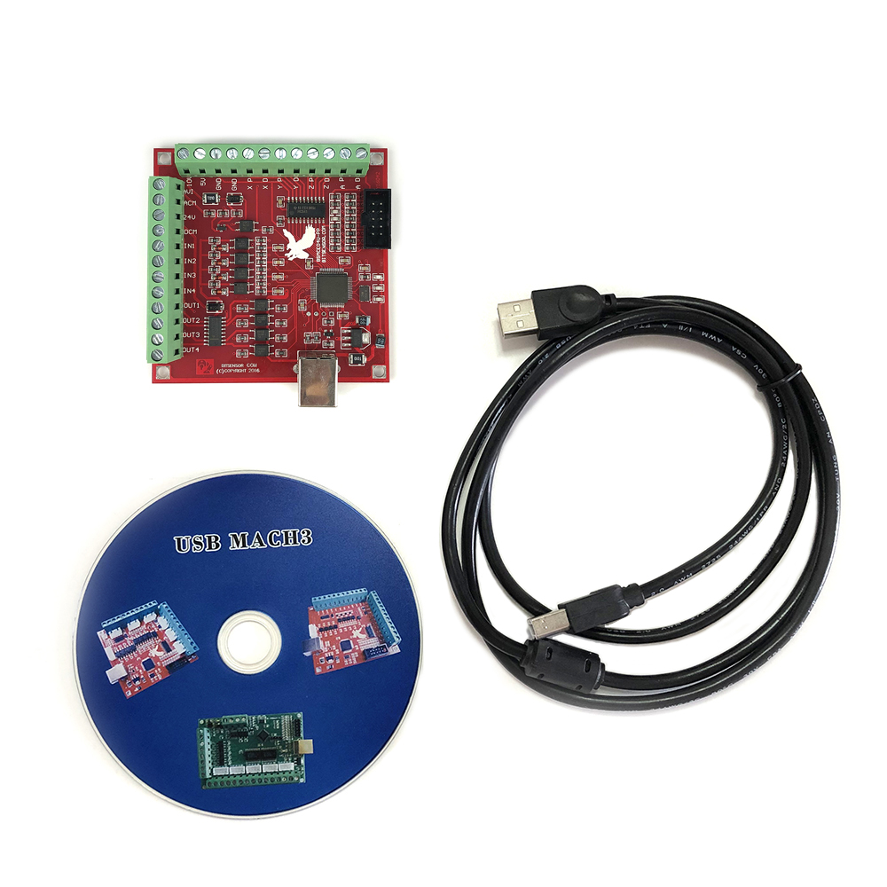 Mach3 Usb Cnc Controller 4 Axis 100Khz - Placa de ruptura CNC USB MACH3