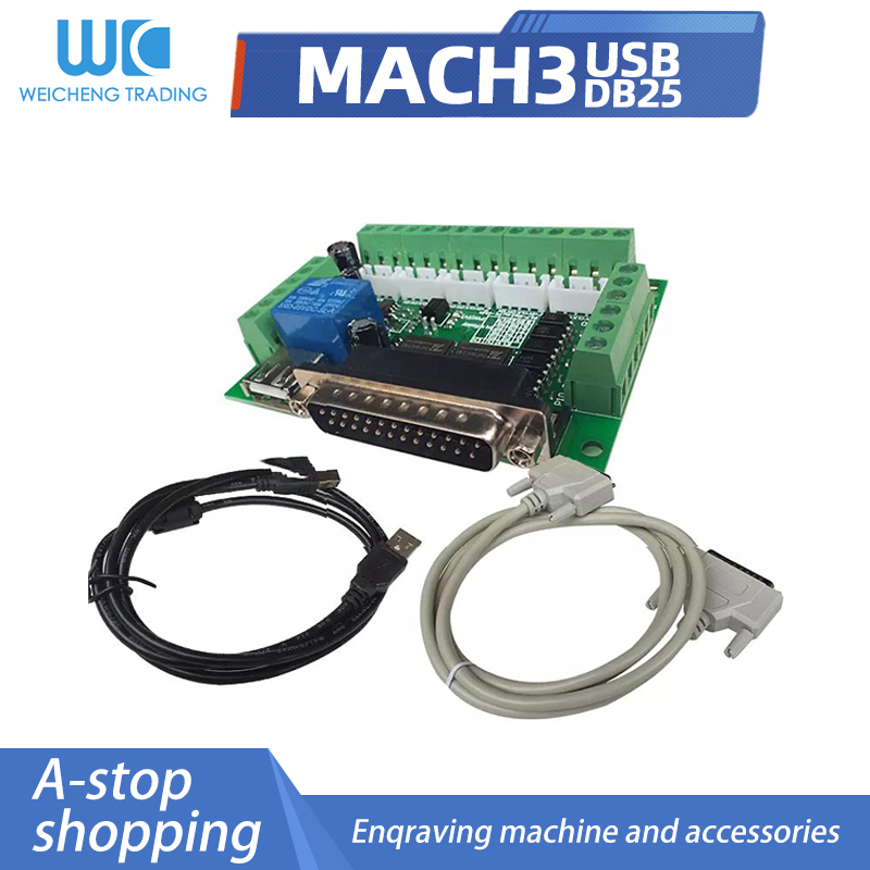 1 Juego de Adaptador de Interf - 5 Axis Cnc Breakout Board Interface Mach3 reseña y precio