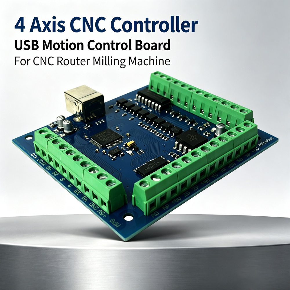 Tarjeta Controladora CNC Motio - Mach3 Usb Cnc Controller 4 Axis 100Khz reseña y precio