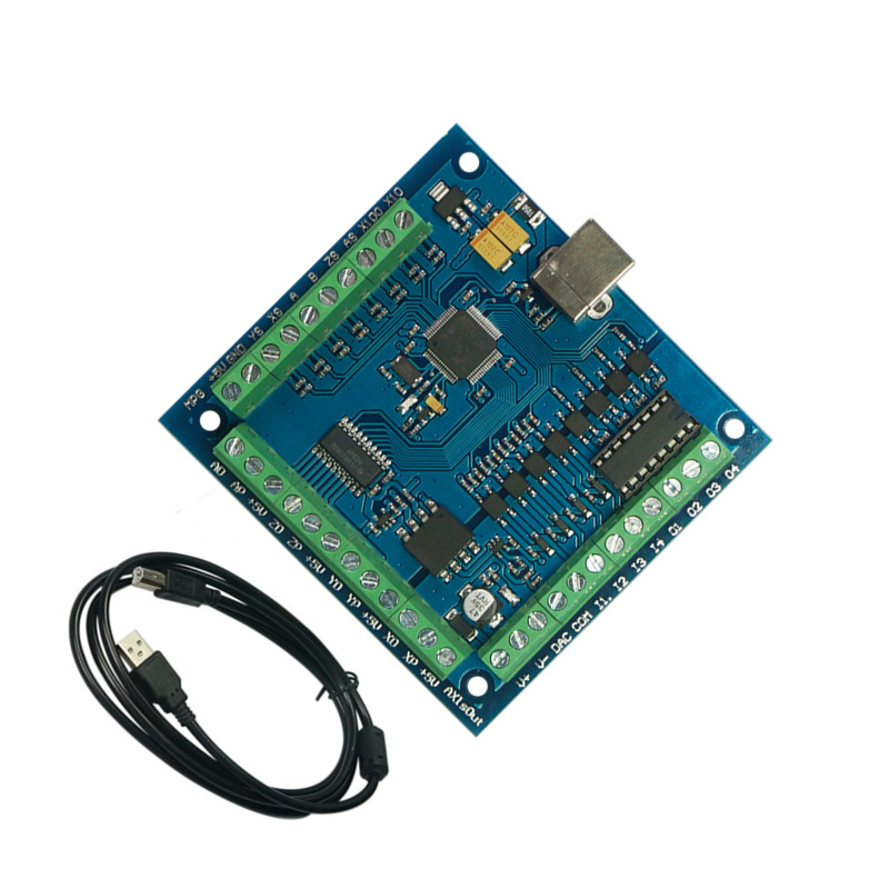 Tarjeta Controladora CNC Motio - Mach3 Usb Cnc Controller 4 Axis 100Khz reseña y precio
