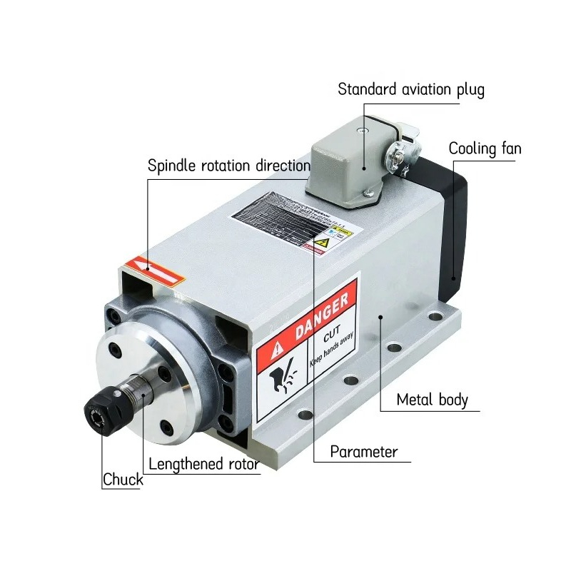 Motor de Husillo para Fresador - Er20 Collet Chuck Spindle Motor 220V reseña y precio