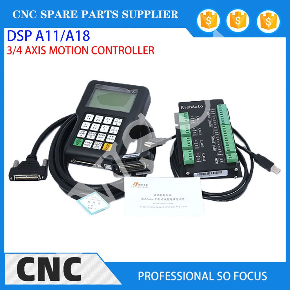Máquina herramienta CNC de 3 e - Richauto A11 Dsp Controller 3 Axis reseña y precio