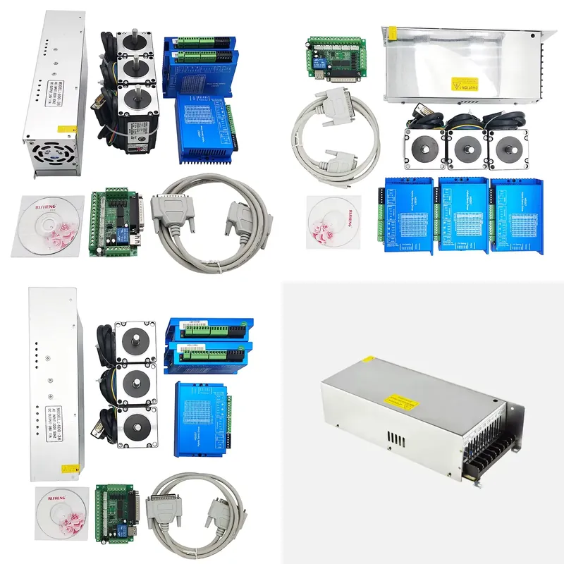 Kit CNC de 3 Ejes 2N.m Nema23  - Nema 23 Closed Loop Stepper Motor Driver Kit reseña y precio