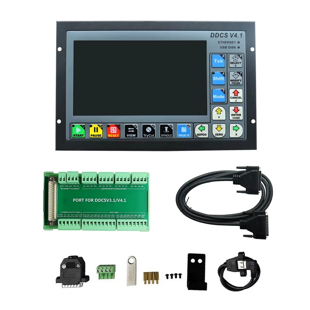 Controlador de movimiento inde - Ddcs V4.1 4 Axis Cnc Offline Controller reseña y precio
