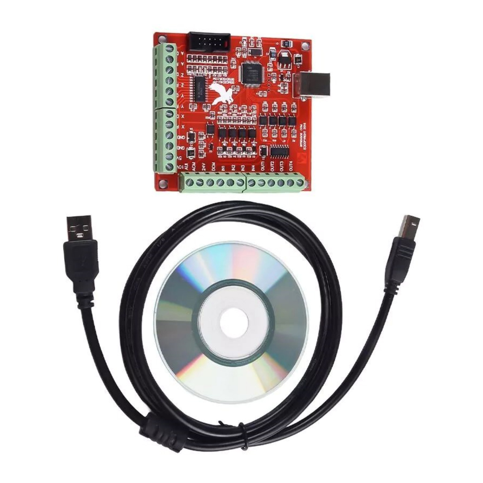 Tarjeta de Control de Movimien - Mach3 Usb Cnc Controller 4 Axis 100Khz reseña y precio