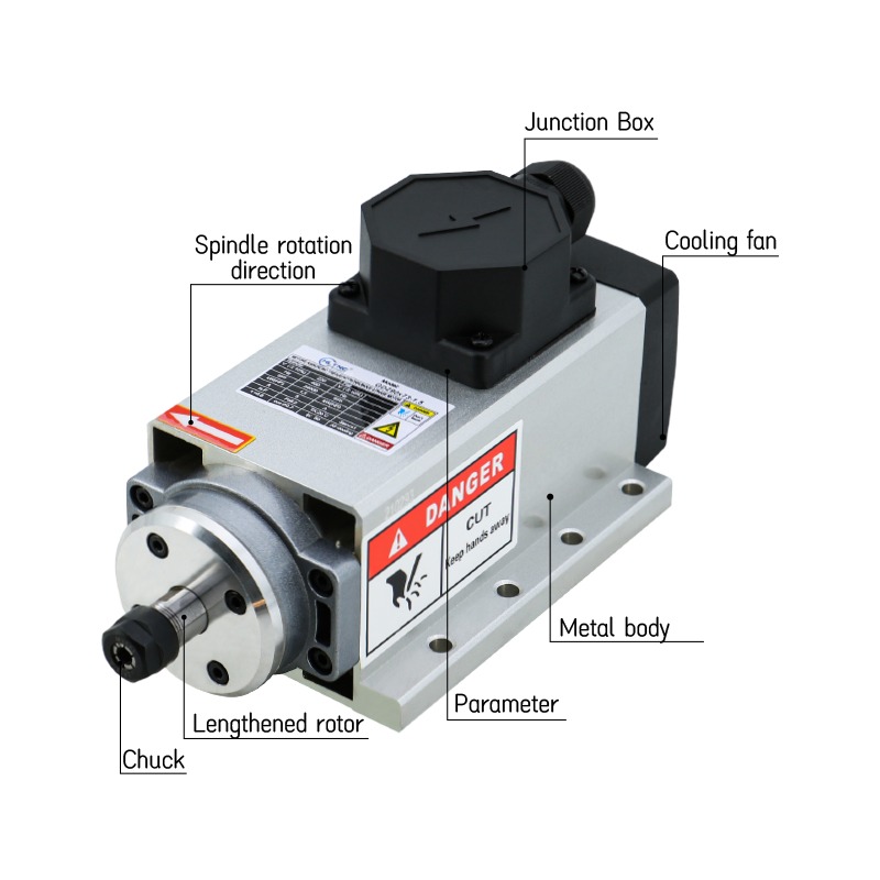 Motor de Husillo para Fresador - Er20 Collet Chuck Spindle Motor 220V reseña y precio